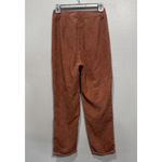SheIn  High Rise Corduroy Pants Womens Size 2 Pink Orange Casual Trouser Fall Photo 1