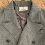 Givenchy  Couture Paris Grey Double Breasted Hourglass Wool Blazer Jacket Size S Photo 8