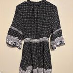 H&M Black and White Patterned Mini Dress Photo 5