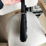 Versace NWOT  Medium Medusa Zip Leather Hobo Shoulder Bag in Black and Silver Photo 5