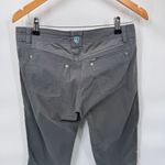 prAna Kuhl Trekr Hiking Pants Womens 8 Reg Patina Dye Cotton Nylon Pockets Drawstring Photo 3