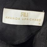 Amanda Uprichard  Black Textured Sleeveless Sheath Dress Size M Photo 1