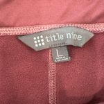 Title Nine high rise fleece lined leggings size large Photo 1