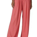 Veronica Beard  NOEL Pleated Woven Viscose Trousers Size 8 Pants Melon Photo 0