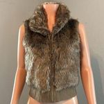 Arizona Jeans COPY - Arizona Jean Com. Faux Fur Vest Sweater Pre-Owned #313 Size: M Casual Fa… Photo 0