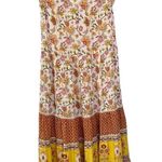 Spell & The Gypsy Portobello Road Babydoll Midi Dress Size XS Yellow Photo 5