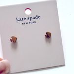 Kate Spade New  Signature Spade Mini Rose Gold Studs Photo 2