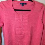 Boden Wool Crewneck‎ Sweater 3/4 Sleeve Pink Size 12 Photo 1