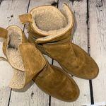 ZARA Woman’s US size 8.5 Genuine Suede and Faux Fur Boots Photo 1