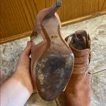 Michael Kors Blush Pink Suede Leather Peep Toe High Heels - Size 8.5 Photo 12