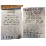 Levi's Y2K Trucker Jean Jacket Juniors XS Fitted Faded Stretch Denim Western VTG Photo 3