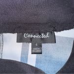 Connected Apparel Women’s Connected Black & White Sheath Shift Dress size Small 4 Photo 5