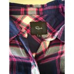 Rails  Women's Blue White Pink Plaid Soft Fall Button-down up Flannel Medium Photo 4