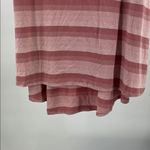 LuLaRoe Carly Pink Midi pink striped t-shirt Dress short sleeve casual comfort Photo 5