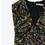 ZARA  Sequins Mini Dress Photo 9