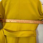 J.Crew  Chartreuse Yellow Melton Wool Coat Size 6 Photo 9