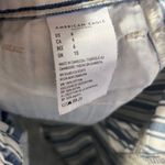 American Eagle denim STRIPE mom short Photo 7