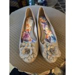 Boc Born Concepts Shoes Women 10M Slip On Flats Beige Tan Leather Comfort Flower Size 10 Photo 1