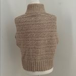 Old Navy Tan Cable Knit Short Sleeved Cardigan sz Xs-M Photo 3