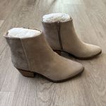 BP  WALLIS-FAB WOMEN NORDSTROM GREY TAUPE BOOTIES 6M‎ Photo 6
