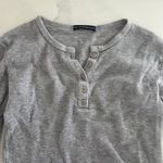 Brandy Melville grey long sleeve brandy top Photo 1