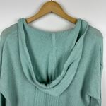Sigrid Olsen Womens Linen Knit Pullover Hoodie Sz S Coastal Beachy Vacation Photo 2