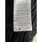 Hill House Lilou‎ Nap Dress XXS Black Jersey Smocked Mini Cross Back LBD Photo 11