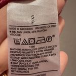 Banana Republic  Pink Striped Button Up Shirt Classic Linen Size Small Photo 5