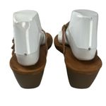 Vionic  Orchid Sandals Womens Size 11 Wedge Brown Tan Suede Leather Gold Ring Photo 2