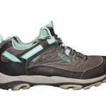 Keen Womens Saltzman Hiking Shoes Sneakers Size 7.5 Grey Black Green 1013227 Photo 5