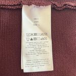 Ganni NEW Ruched Ribbed-Knit Asymmetrical Mini Dress size L Grape Photo 7