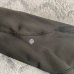 Lululemon Time To Sweat Crop *23" Dark Olive Size 8 Photo 6