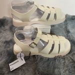 Sonoma  Cream Fisherman Sandals with Adjustable Ankle Strap Photo 1