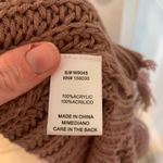 Love Tree | mauve lilac colored crop fringe sweater Photo 1