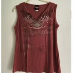 Harley Davidson  Rust Glitzy Tank Top  Photo 2