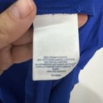 Lands' End Blue Short Sleeve Chiffon Photo 3