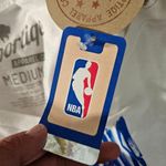 Sportique Apparel White Philadelphia 76ers Vneck Short Sleeve Tee Size Medium Photo 6