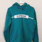Supreme chest twill tape hoodie Photo 0