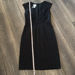 Donna Morgan Vintage  Black Mini Dress timeless LBS cocktail Photo 5