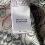 Cable & Gauge Black and White Fitted Wrap Blouse Short Sleeve ~ XL Photo 6