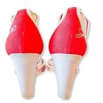 Guess by Marciano  LEATHER TEXTILE WEDGE SHOES SZ 6 Photo 2