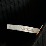  Free People Emmy Long Sleeve Minidress in Black Size Large Photo 3