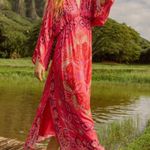 AVY Bandanna Kimono Dress Pink Size XL Photo 0