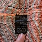 Missoni  Coral and Cream Knit Poncho One size Photo 4
