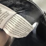 Abercrombie & Fitch Abercrombie Fitch Black Wash Denim Button Front Mini Skirt Size 4 2010s Grunge Photo 6