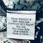 Johnny Was Mabel Silk Velvet Palazzo Pants Wide Leg Elastic Waist Printed XS Photo 2