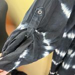 East Adeline 3X Shirt Dress Blue White Nautical Roll Tab‎ Sleeves Travel Photo 3