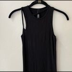 SKIMS  Black Soft Lounge Cut Out Long Slip Dress Photo 3
