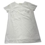 Lulus Dress Womens Medium White Shift and Shout Shift Mini Bridal Photo 1