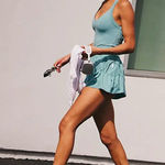 Free People  movement teal blue get your flirt on romper XL Photo 0